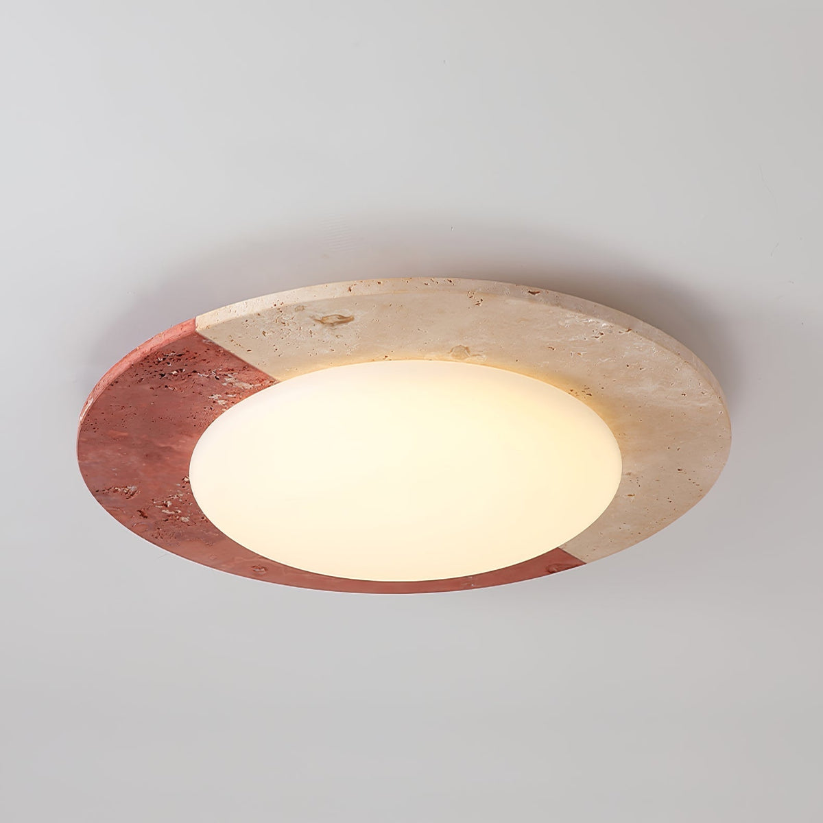 Zeraeos lámpara de techo travertino