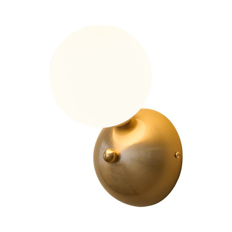 Ordoran aplique de pared moderno minimalista de vidrio