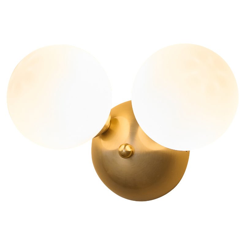 Ordoran aplique de pared moderno minimalista de vidrio