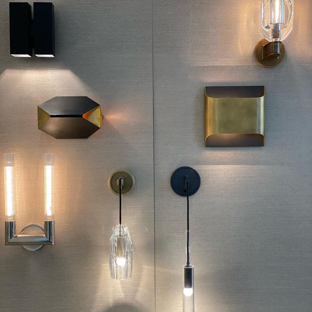 Zorinaris Premium nórdico aplique de pared de cristal