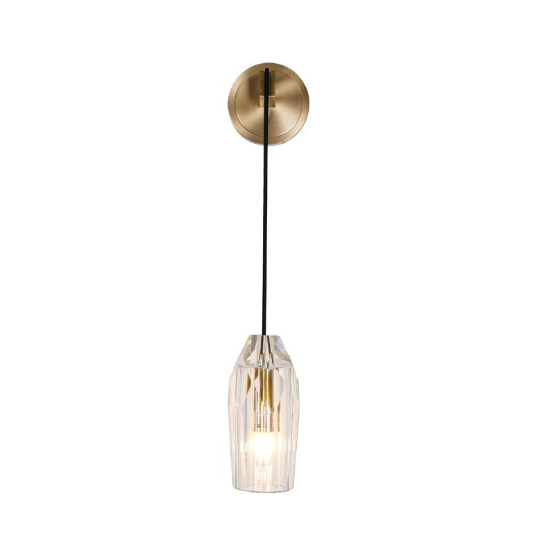 Zorinaris Premium nórdico aplique de pared de cristal