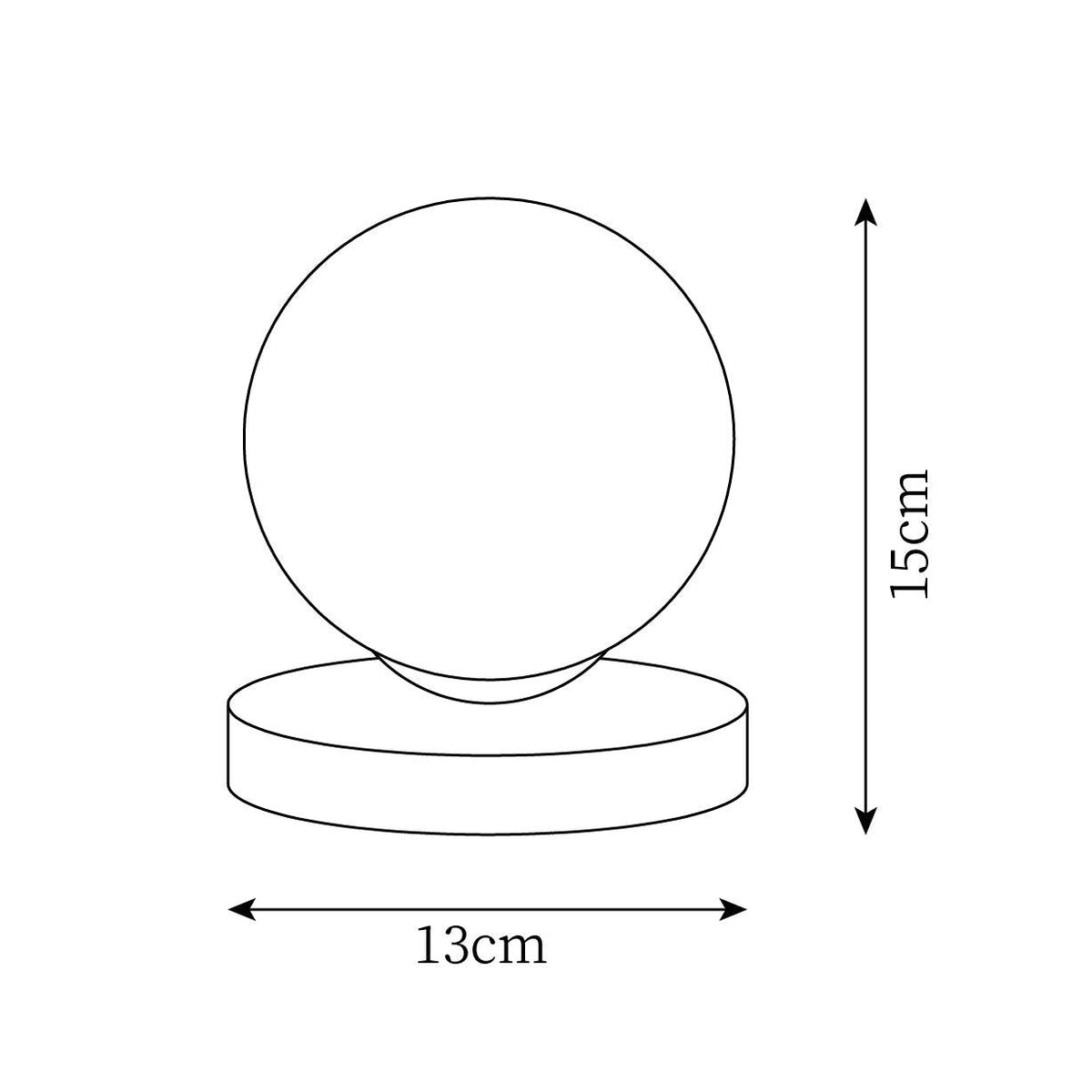 Elaoora lámpara de mesa