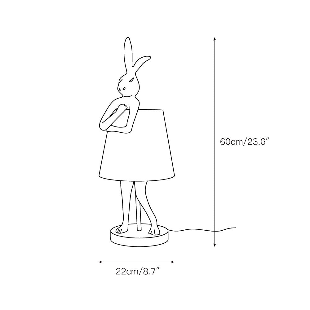 Bunn lámpara de mesa Rabbit