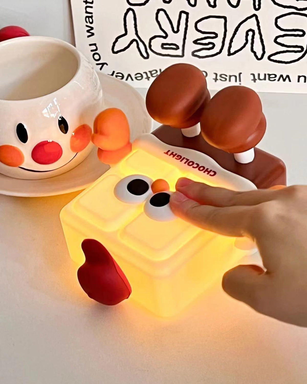Choco lámpara de mesa