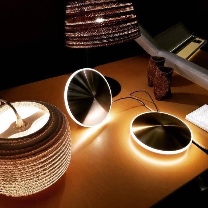 Uvenisra lámpara colgante moderna minimalista de plato