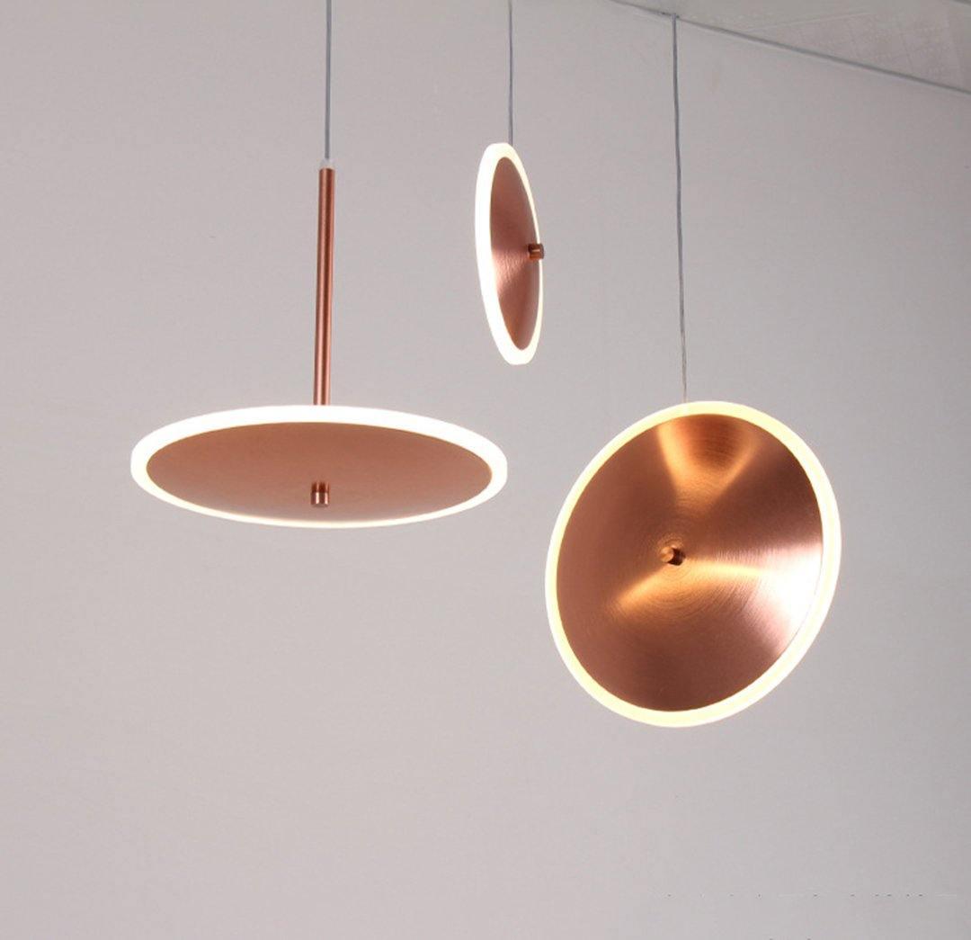 Uvenisra lámpara colgante moderna minimalista de plato