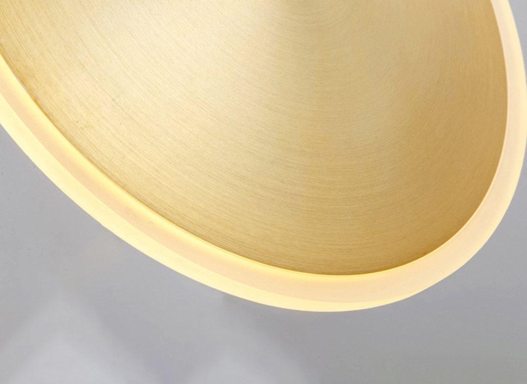 Uvenisra lámpara colgante moderna minimalista de plato