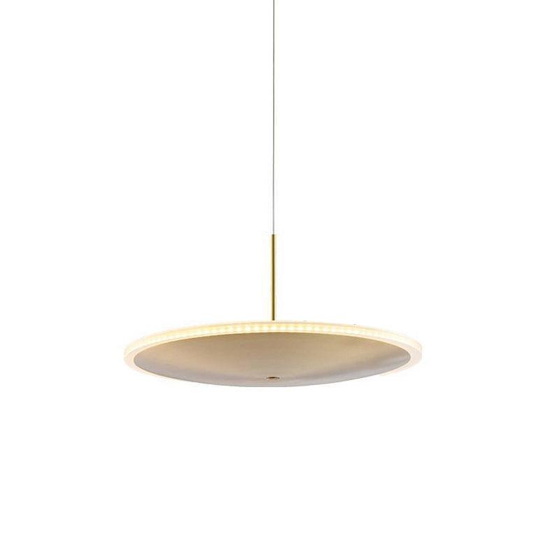 Uvenisra lámpara colgante moderna minimalista de plato