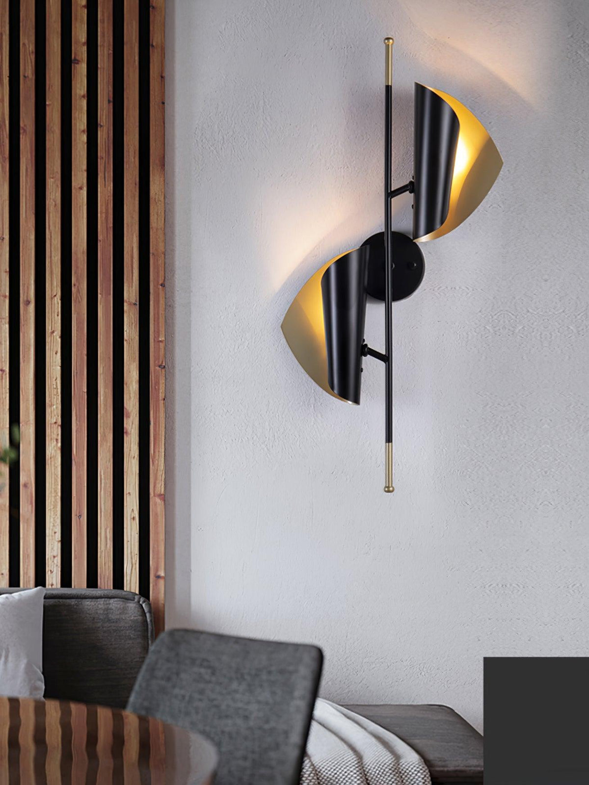 Valerian aplique de pared doble