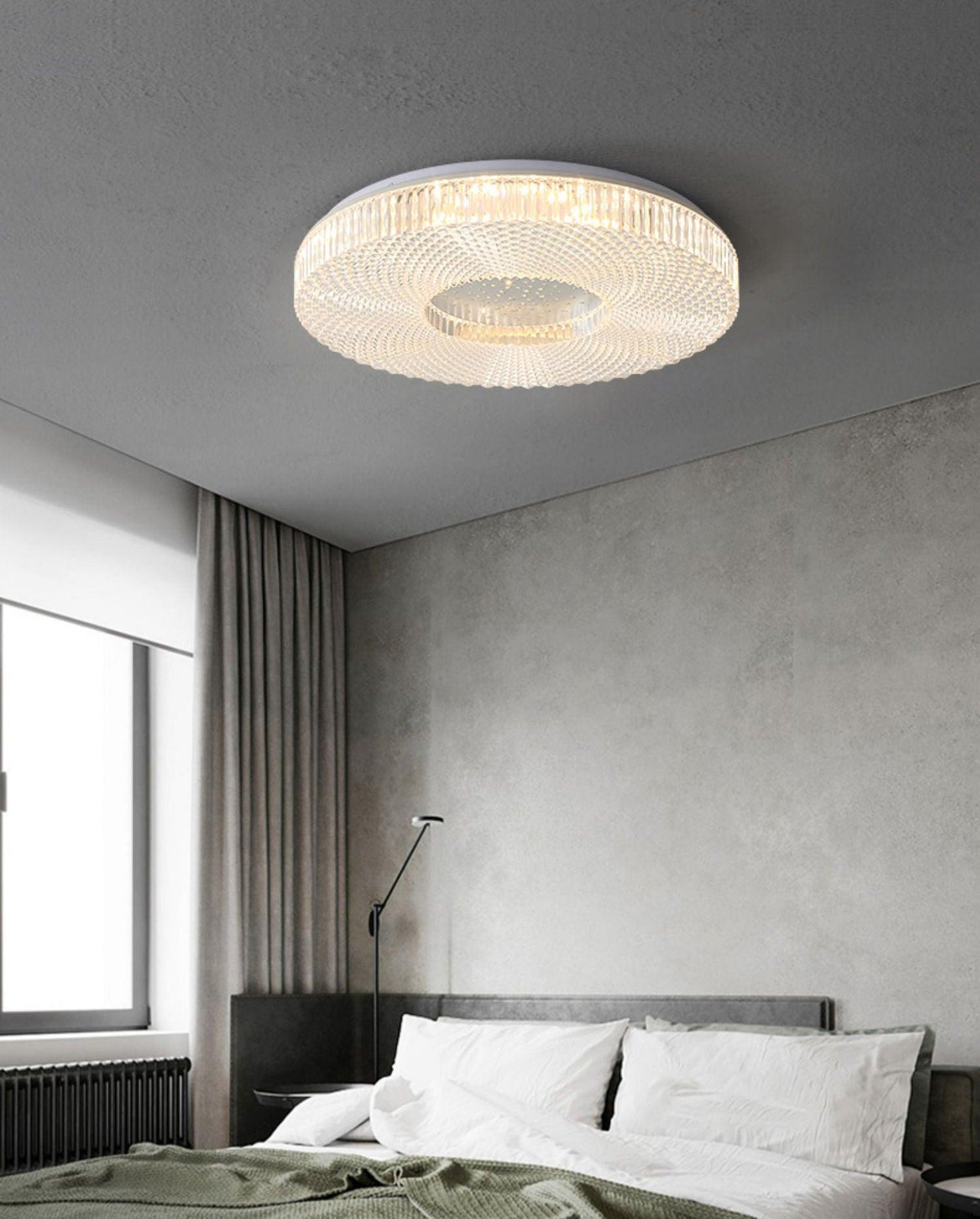 Lucalella lámpara de techo de acrílico LED lujo para sala de estar