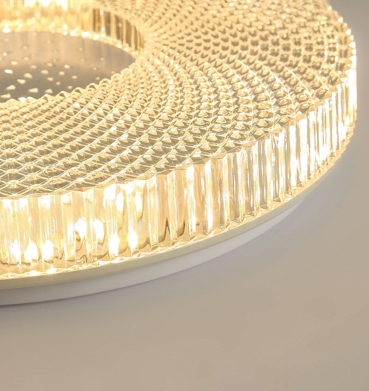 Lucalella lámpara de techo de acrílico LED lujo para sala de estar