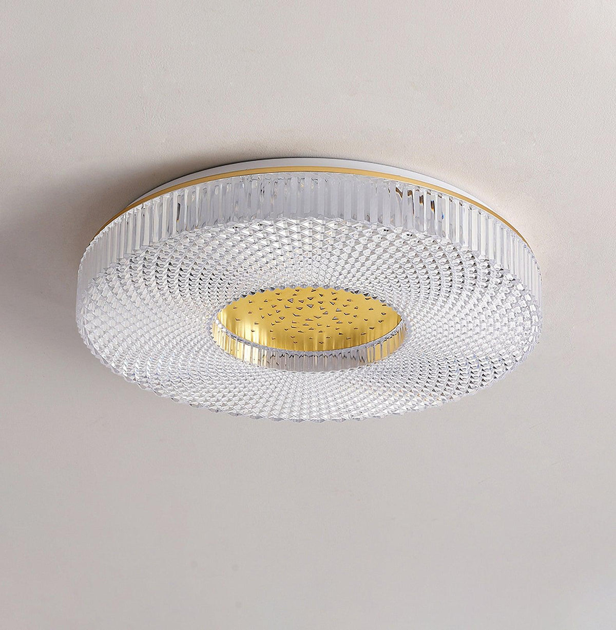Lucalella lámpara de techo de acrílico LED lujo para sala de estar