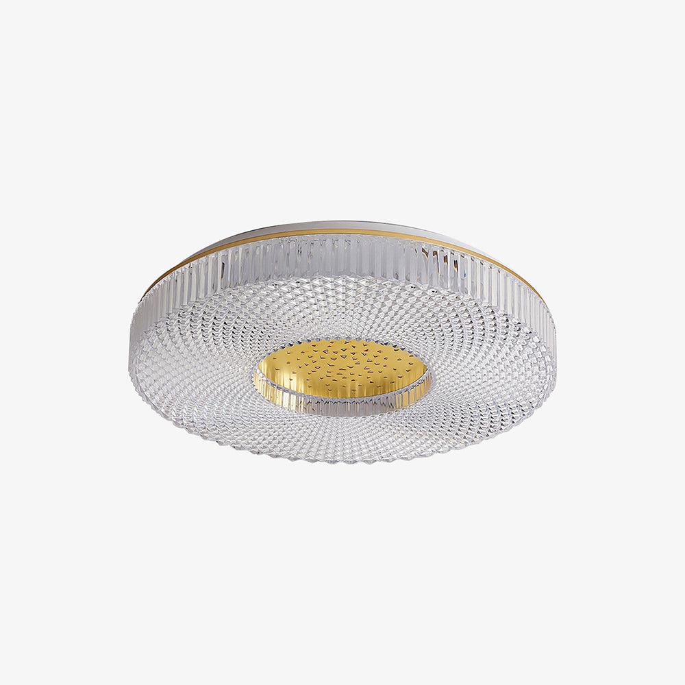 Lucalella lámpara de techo de acrílico LED lujo para sala de estar