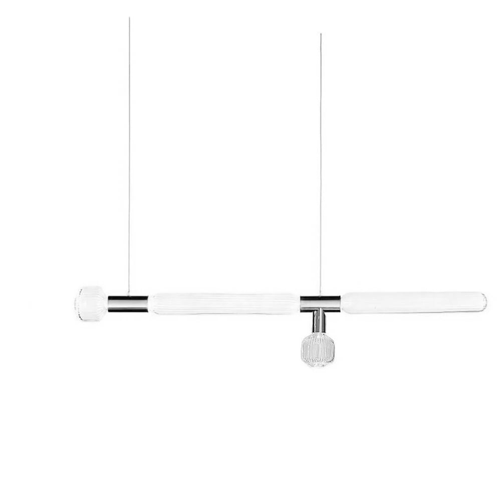 Tika lámpara colgante cristal Cylinder Cipher Contemporary