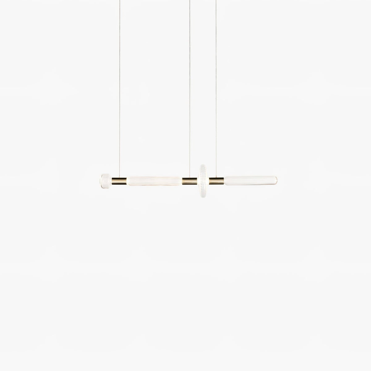 Tika lámpara colgante cristal Cylinder Cipher Contemporary