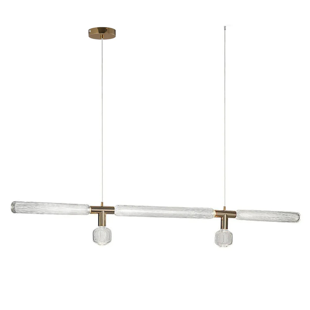Tika lámpara colgante cristal Cylinder Cipher Contemporary