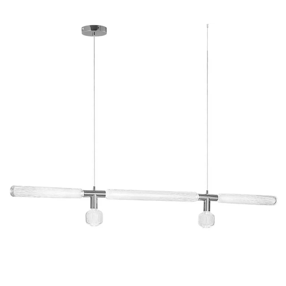 Tika lámpara colgante cristal Cylinder Cipher Contemporary