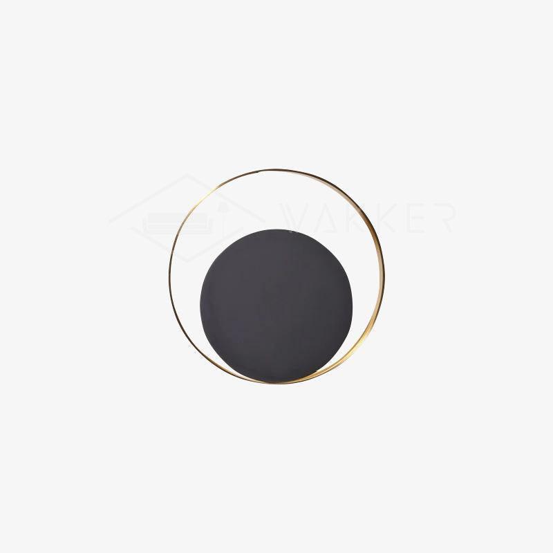 Erliren aplique de pared moderno minimalista circular