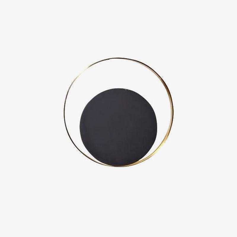 Erliren aplique de pared moderno minimalista circular