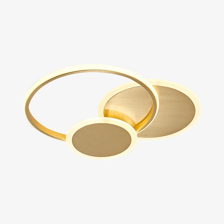 Insk lámpara de techo Art Circles LED