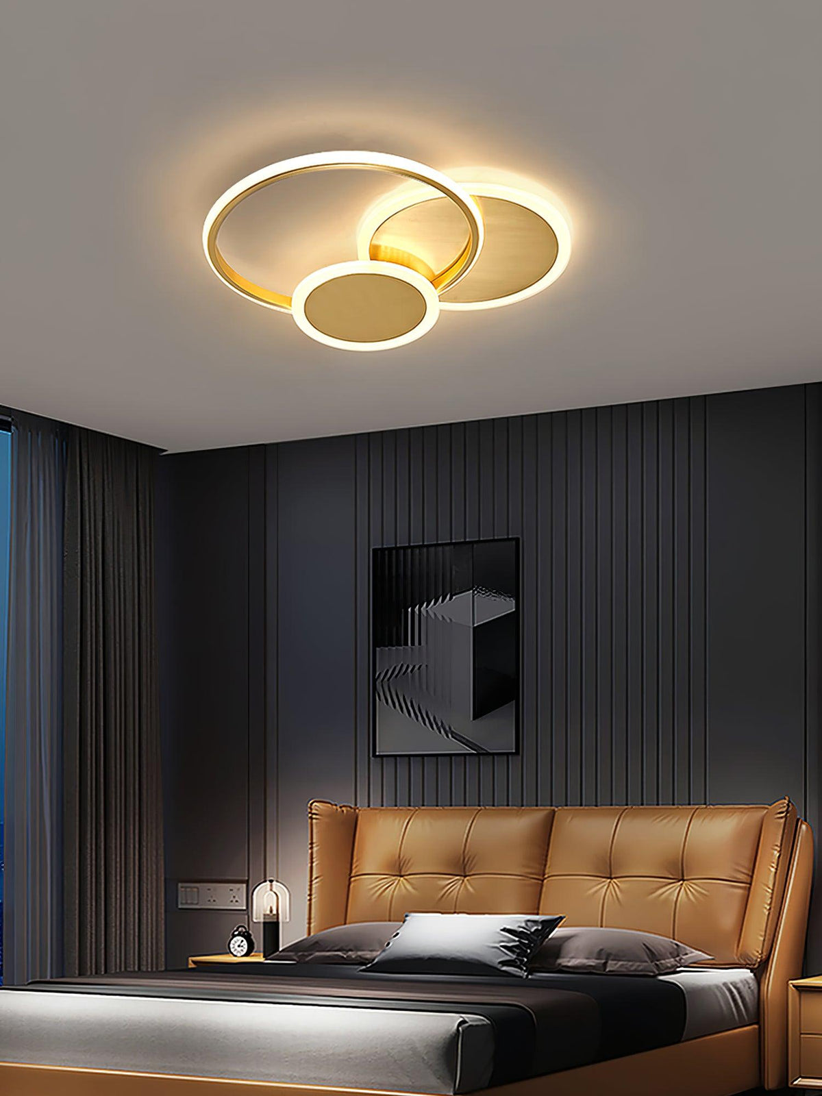 Insk lámpara de techo Art Circles LED