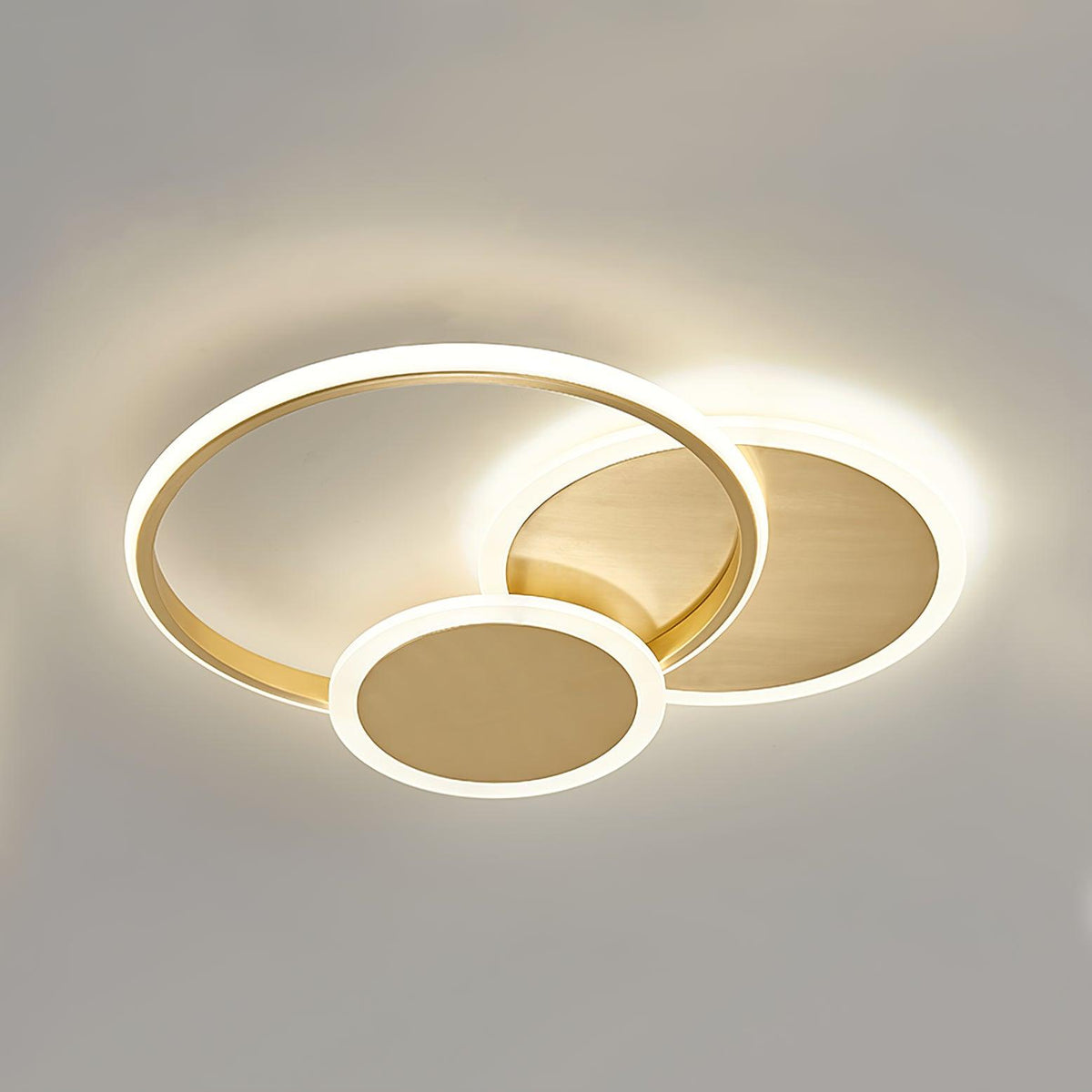 Insk lámpara de techo Art Circles LED