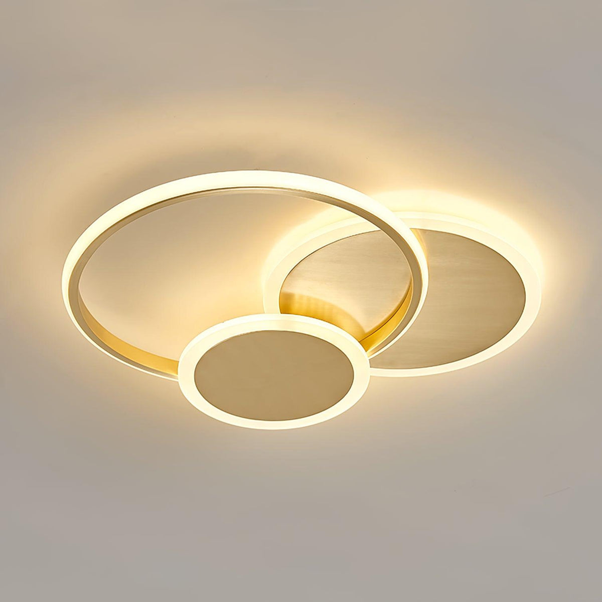 Insk lámpara de techo Art Circles LED