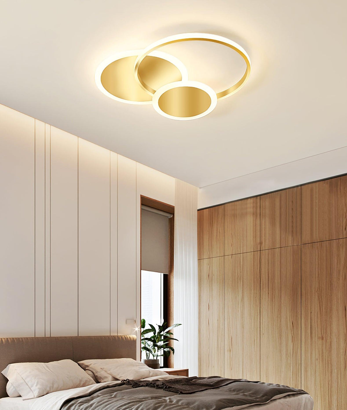 Insk lámpara de techo Art Circles LED