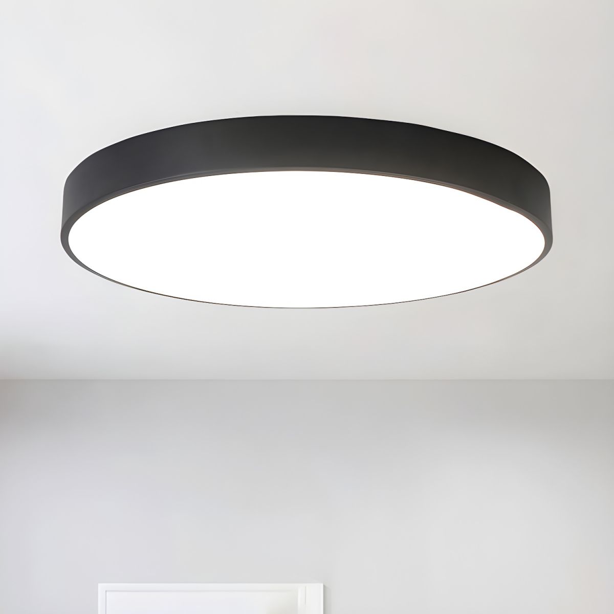Izoriel lámpara de techo moderna minimalista circular delgada