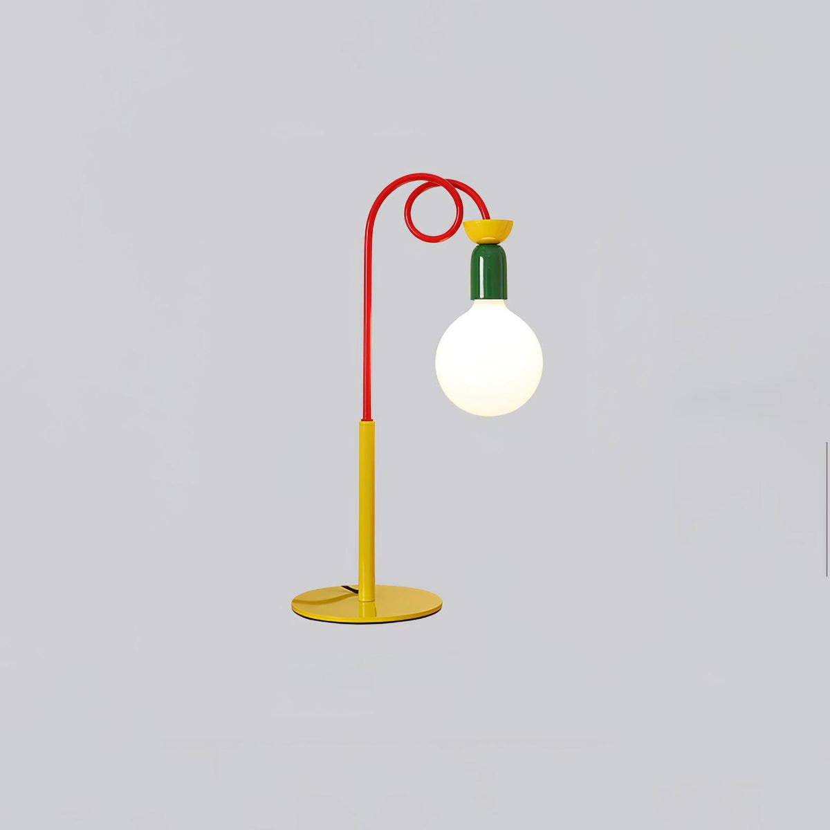 Trilo lámpara de mesa de vidrio juguetona