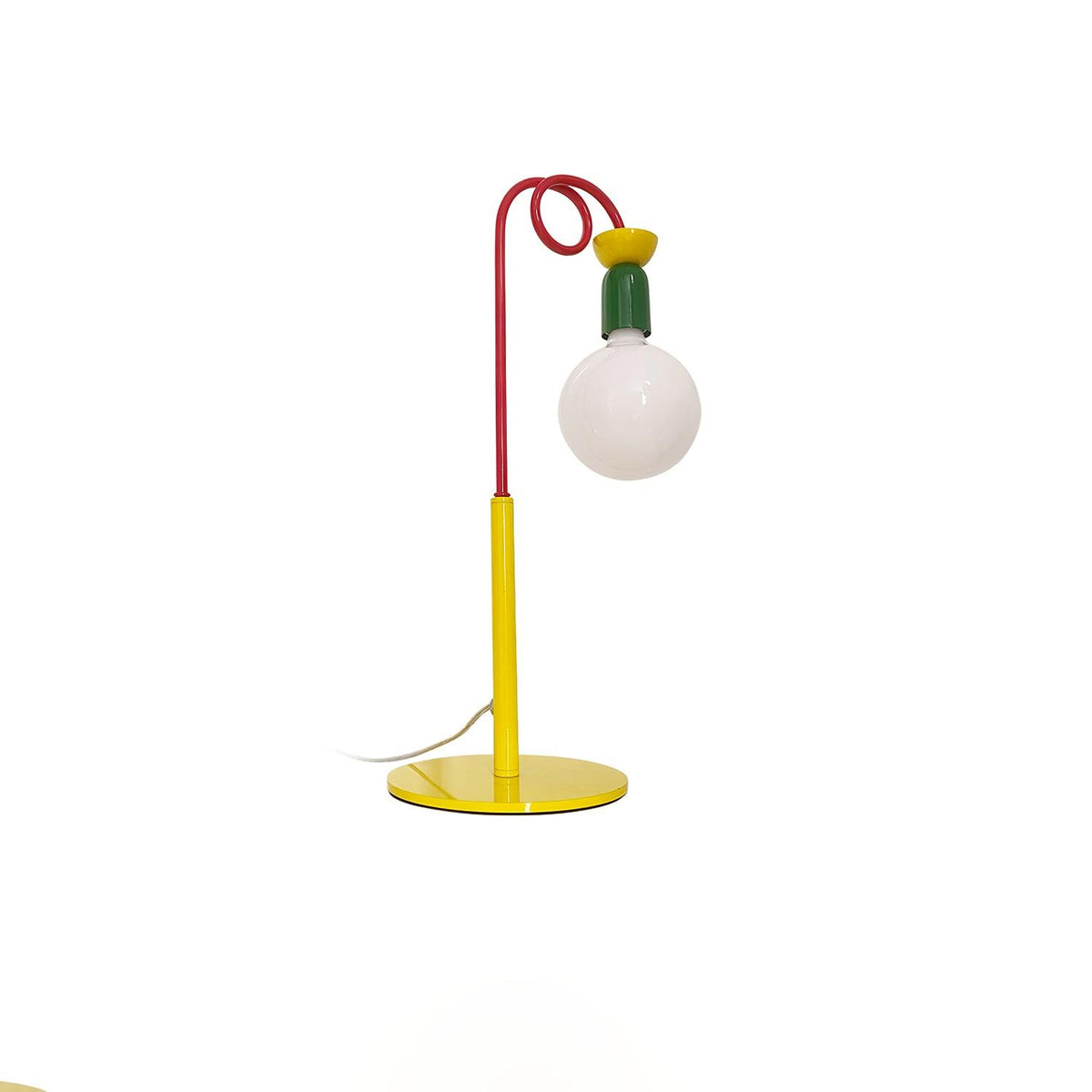 Trilo lámpara de mesa de vidrio juguetona