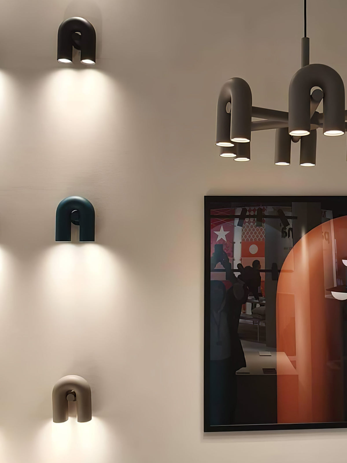 Veleraine aplique de pared Individual Creatividad