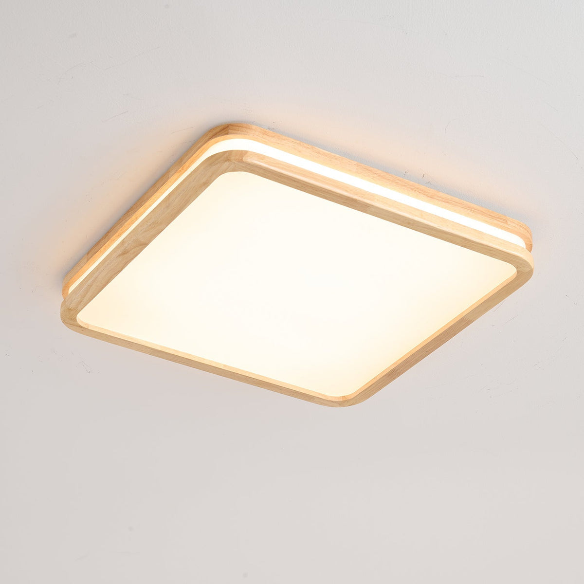 Nysilos lámpara de techo moderna minimalista de madera