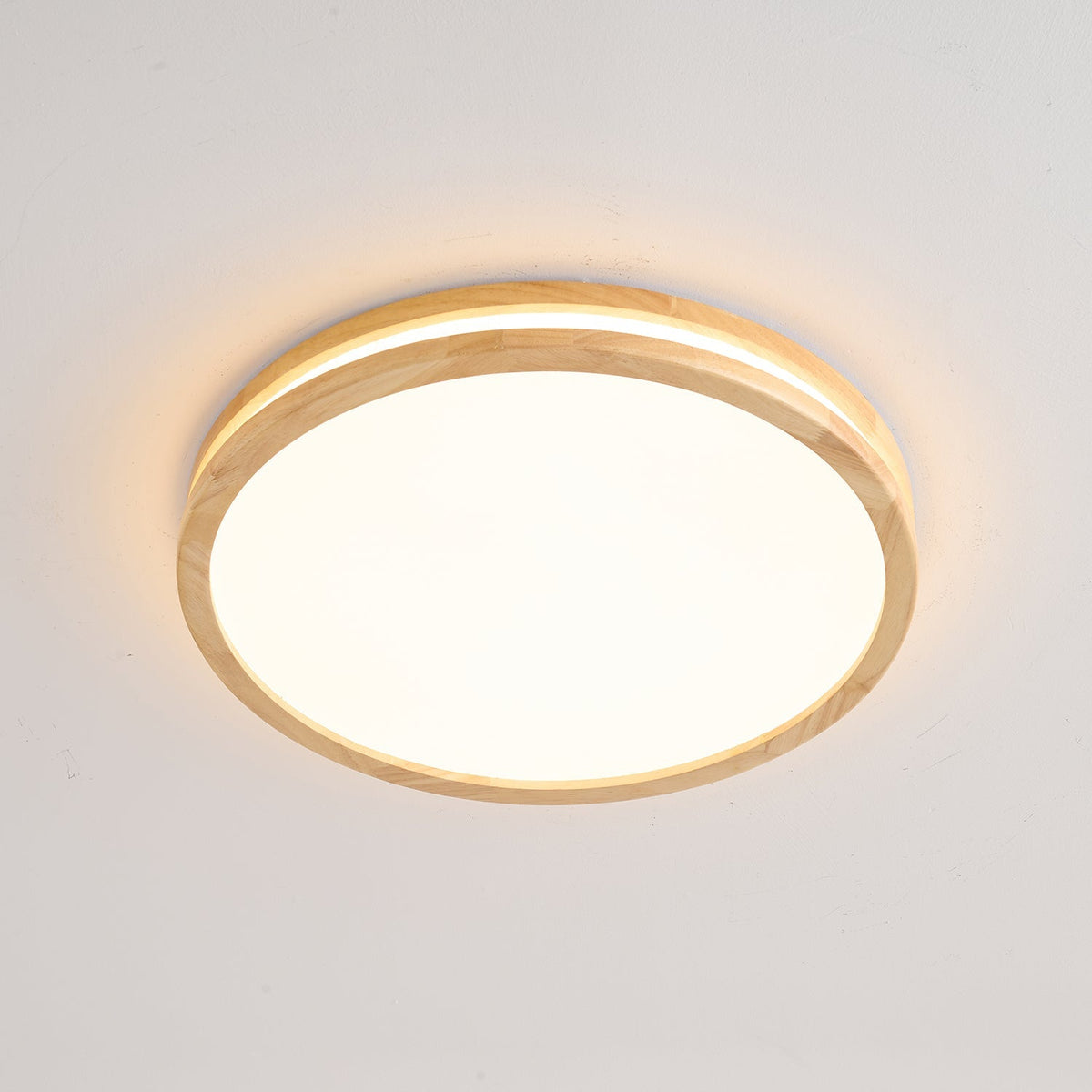 Nysilos lámpara de techo moderna minimalista de madera