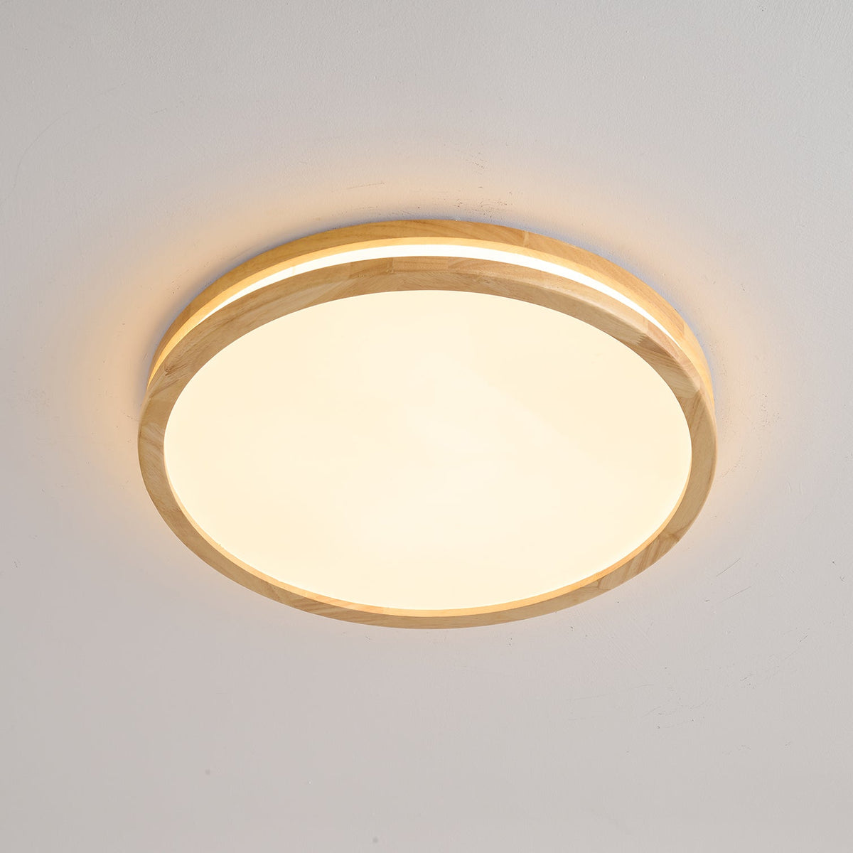 Nysilos lámpara de techo moderna minimalista de madera