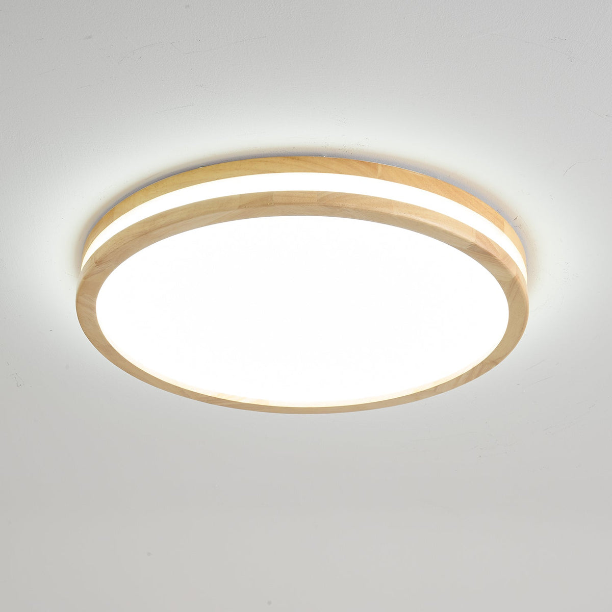 Nysilos lámpara de techo moderna minimalista de madera
