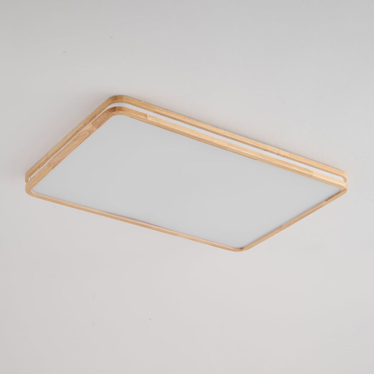 Nysilos lámpara de techo moderna minimalista de madera