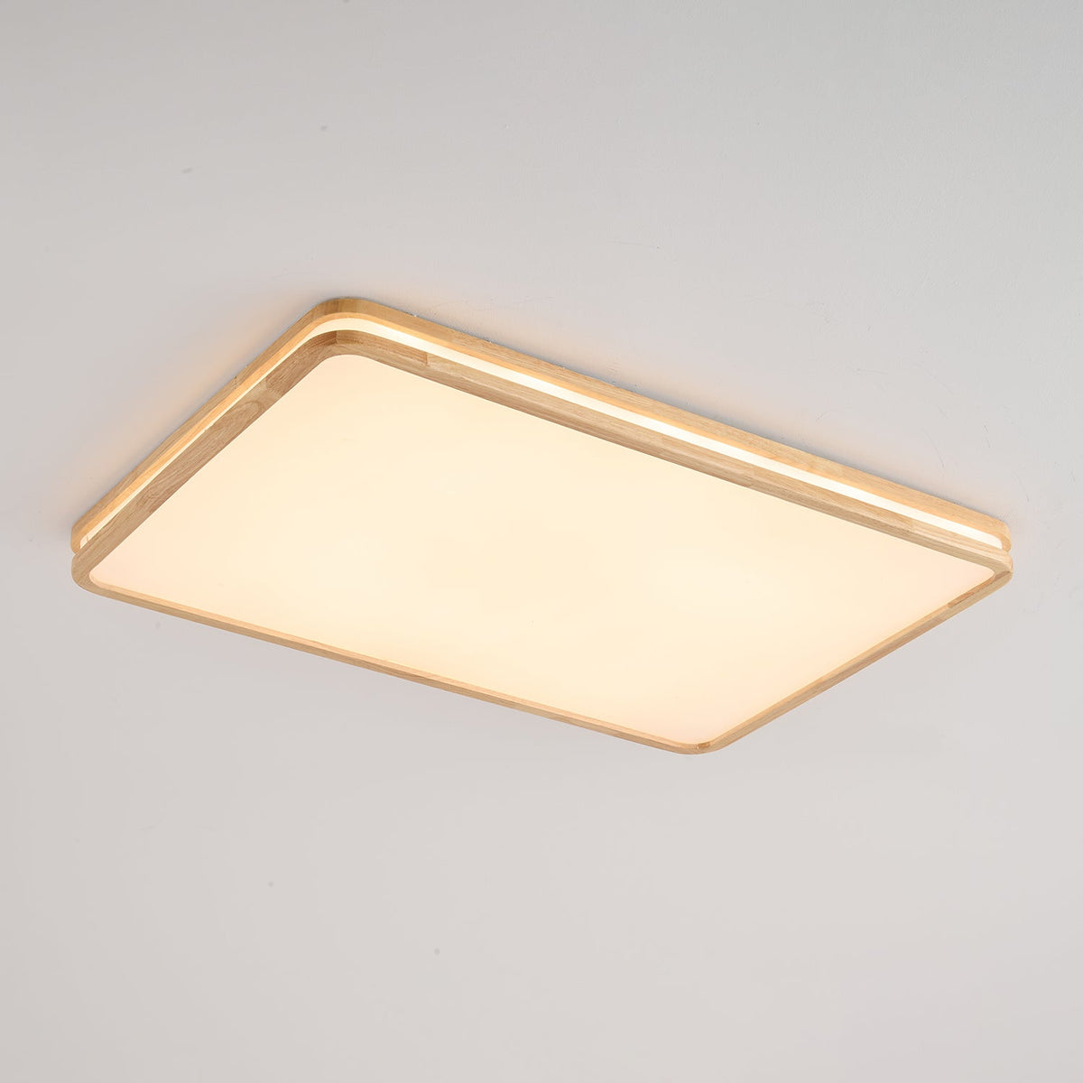 Nysilos lámpara de techo moderna minimalista de madera
