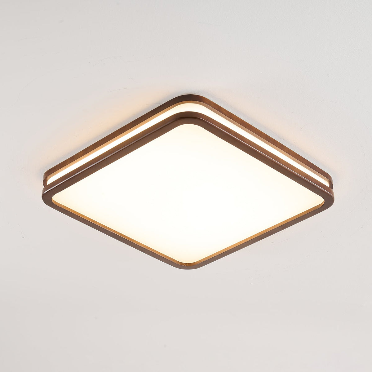Nysilos lámpara de techo moderna minimalista de madera