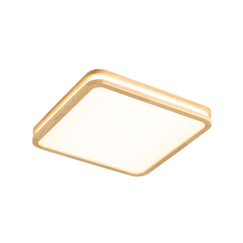 Nysilos lámpara de techo moderna minimalista de madera