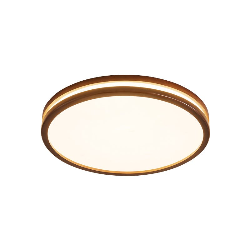 Nysilos lámpara de techo moderna minimalista de madera