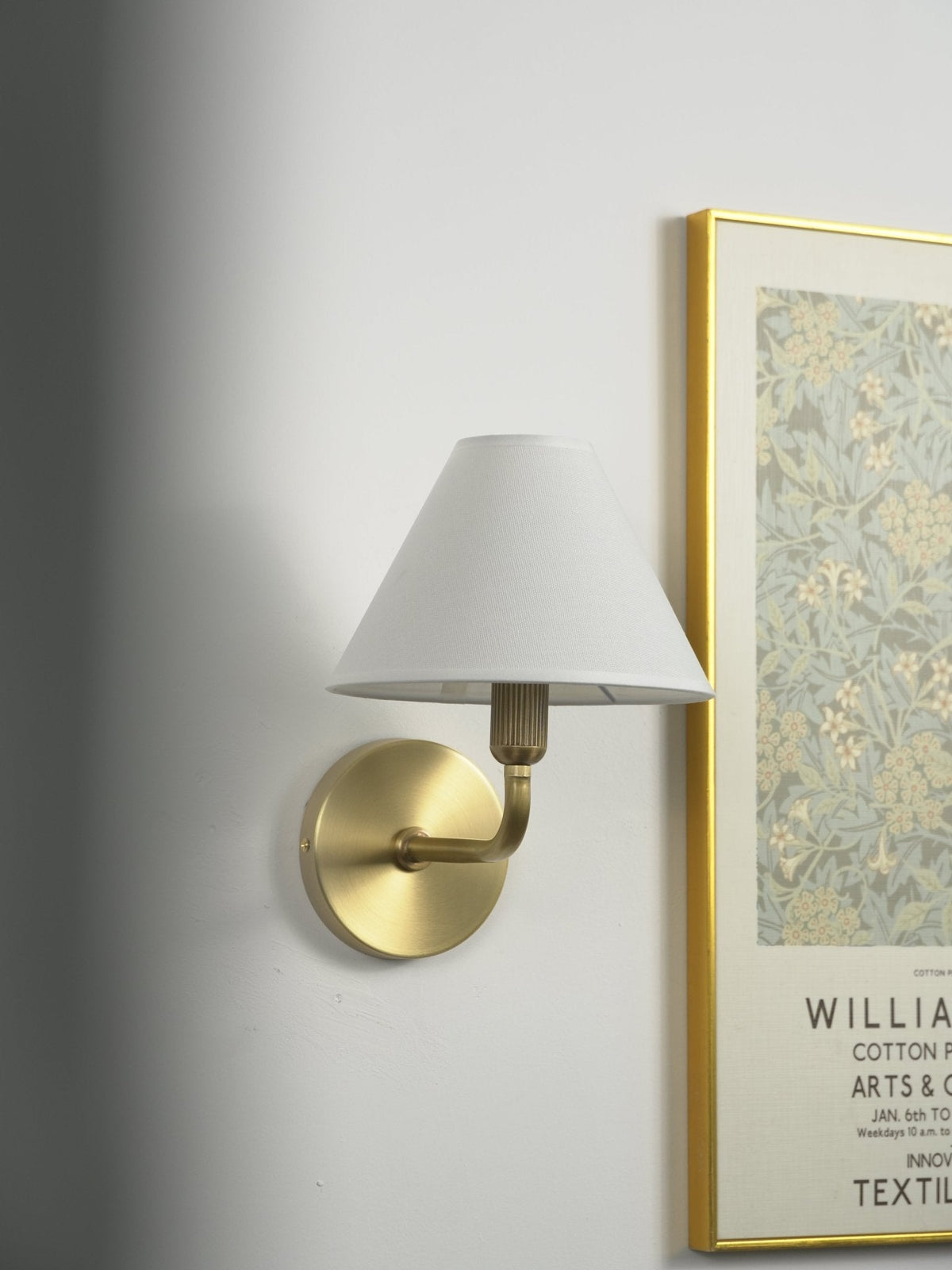 Solivelle aplique de pared en latón