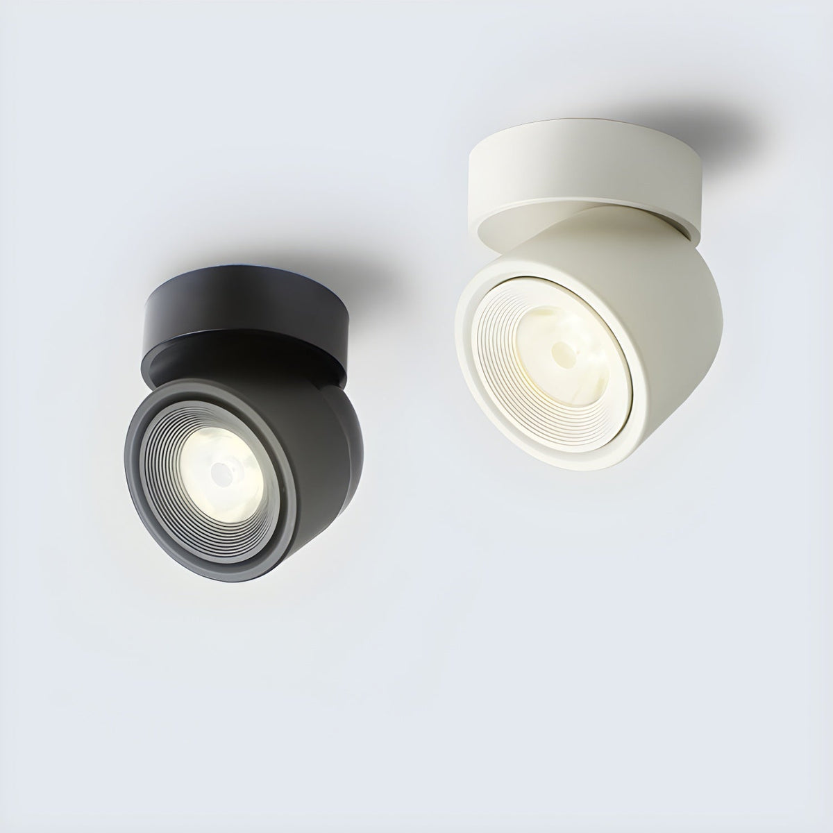 Coriel lámpara de techo moderna minimalista con superficie giratoria