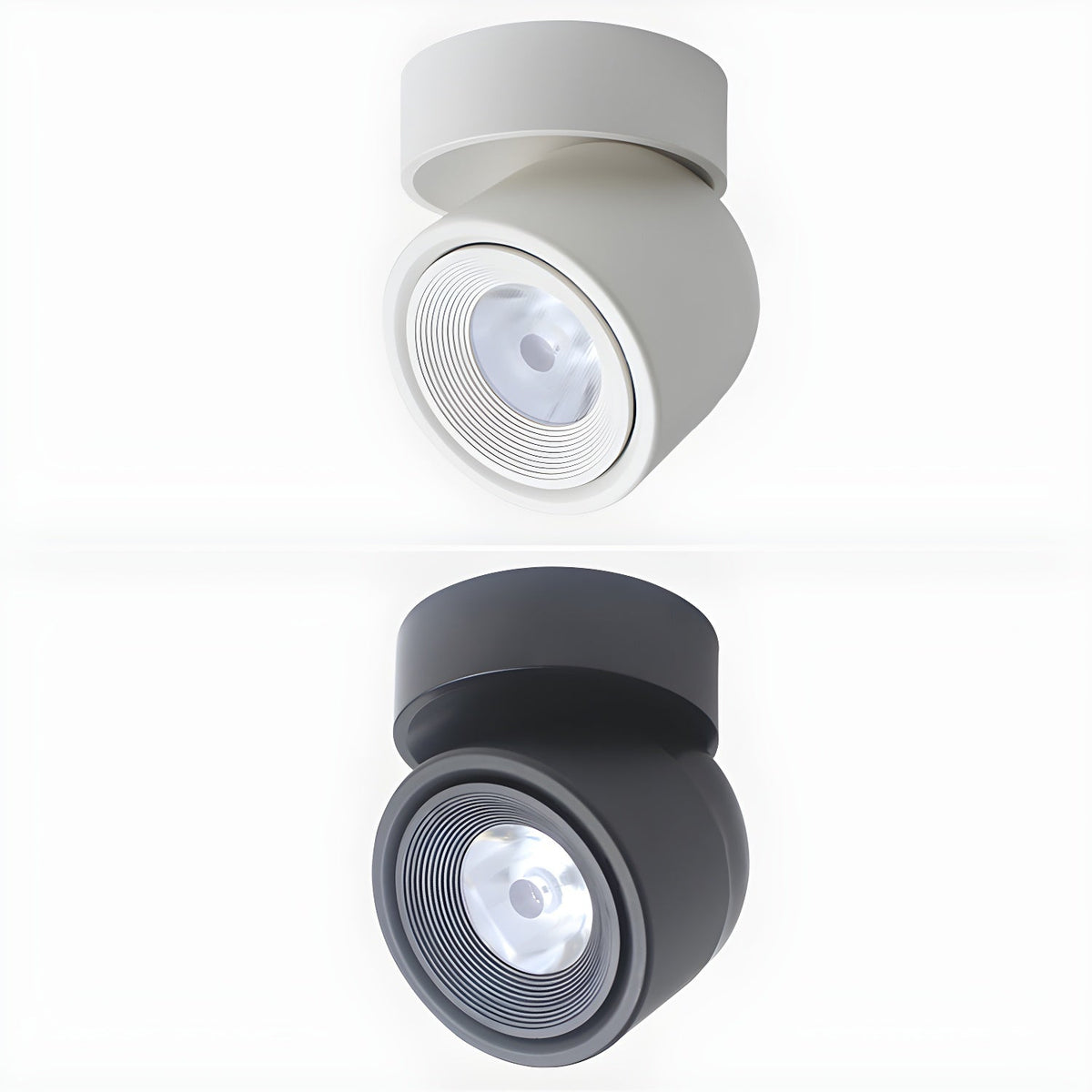 Coriel lámpara de techo moderna minimalista con superficie giratoria