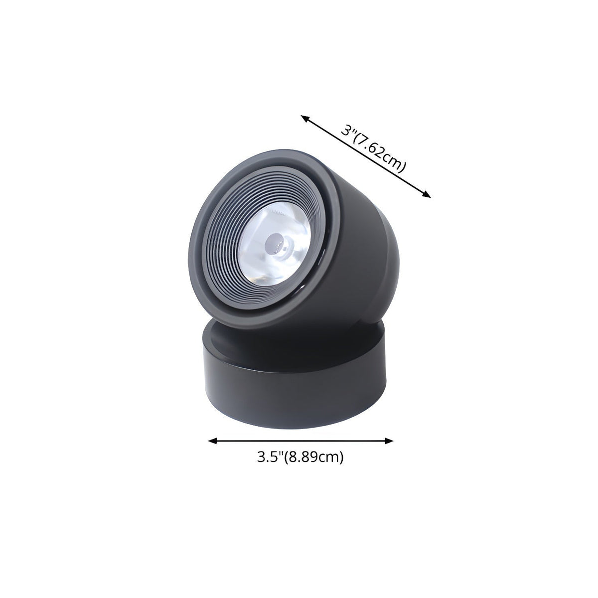 Coriel lámpara de techo moderna minimalista con superficie giratoria