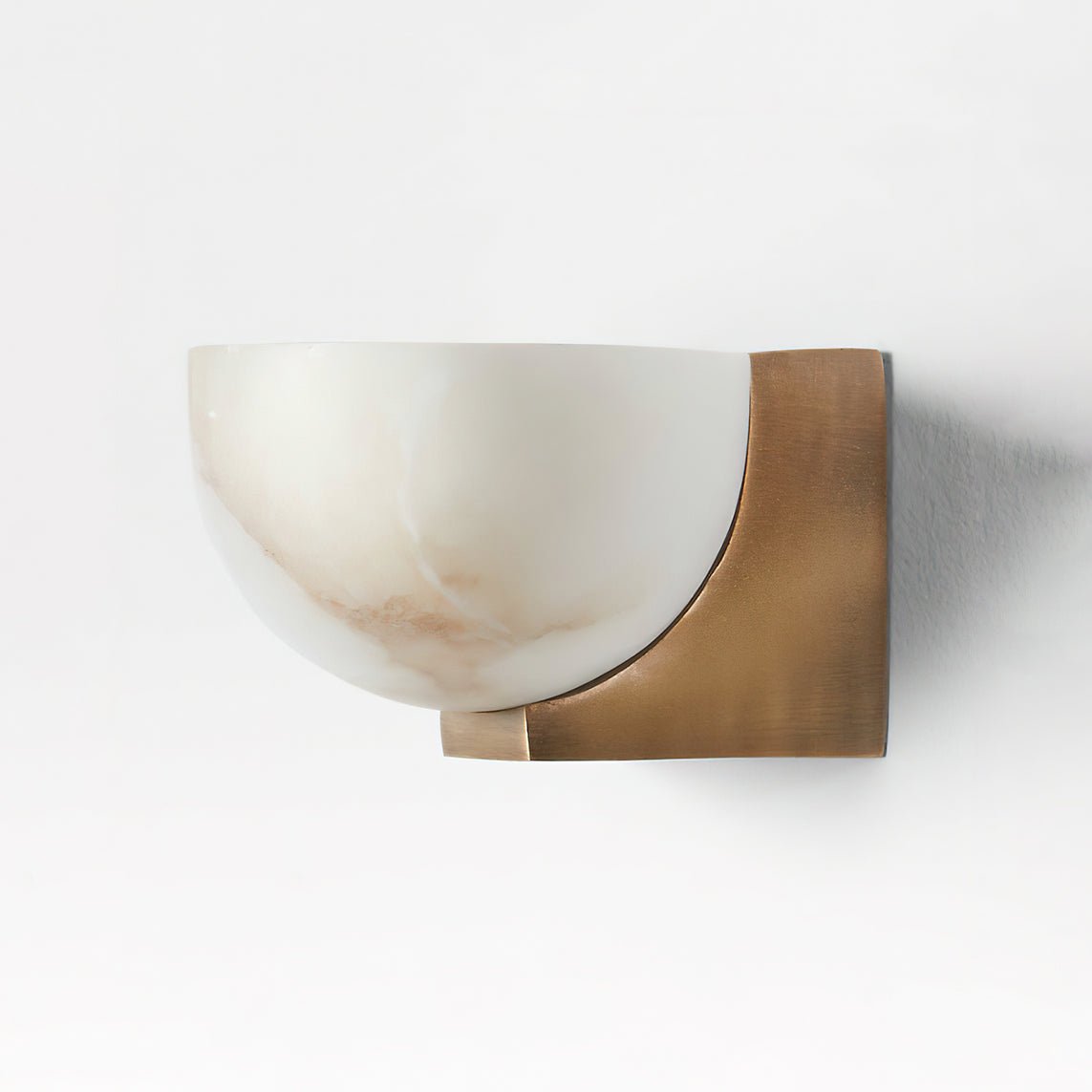 Corvina aplique de pared Bowl alabastro