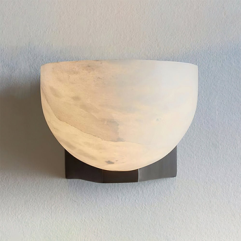 Corvina aplique de pared Bowl alabastro
