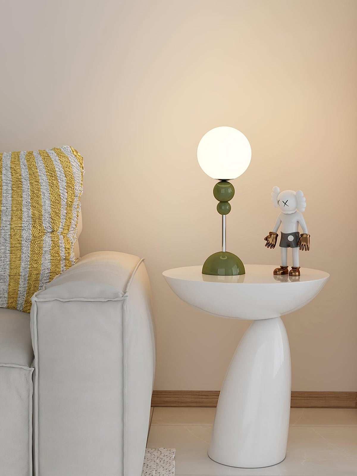 Clavel lámpara de mesa