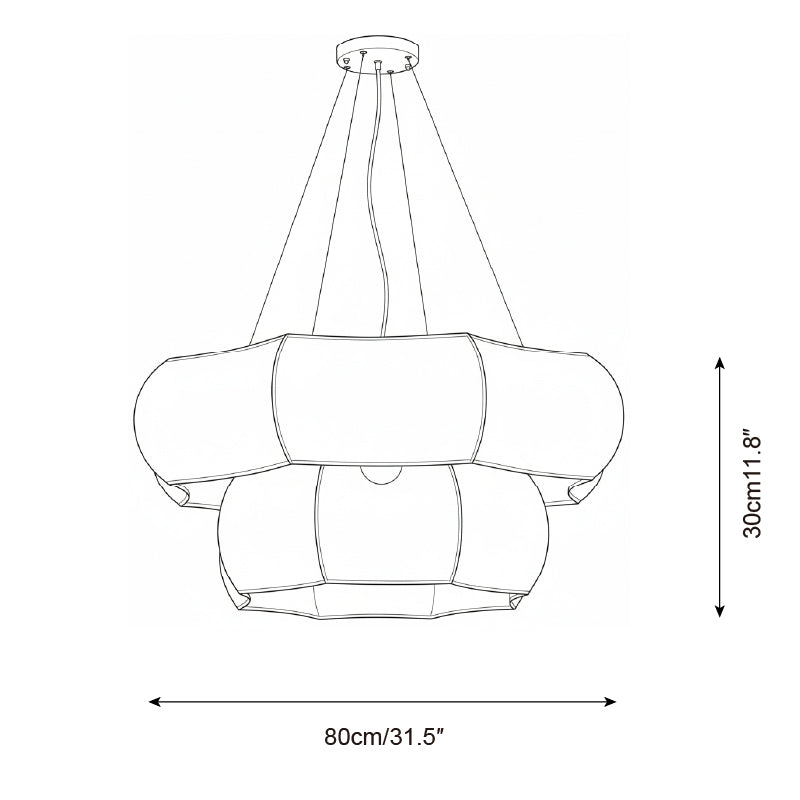 Rivaeon lámpara de araña