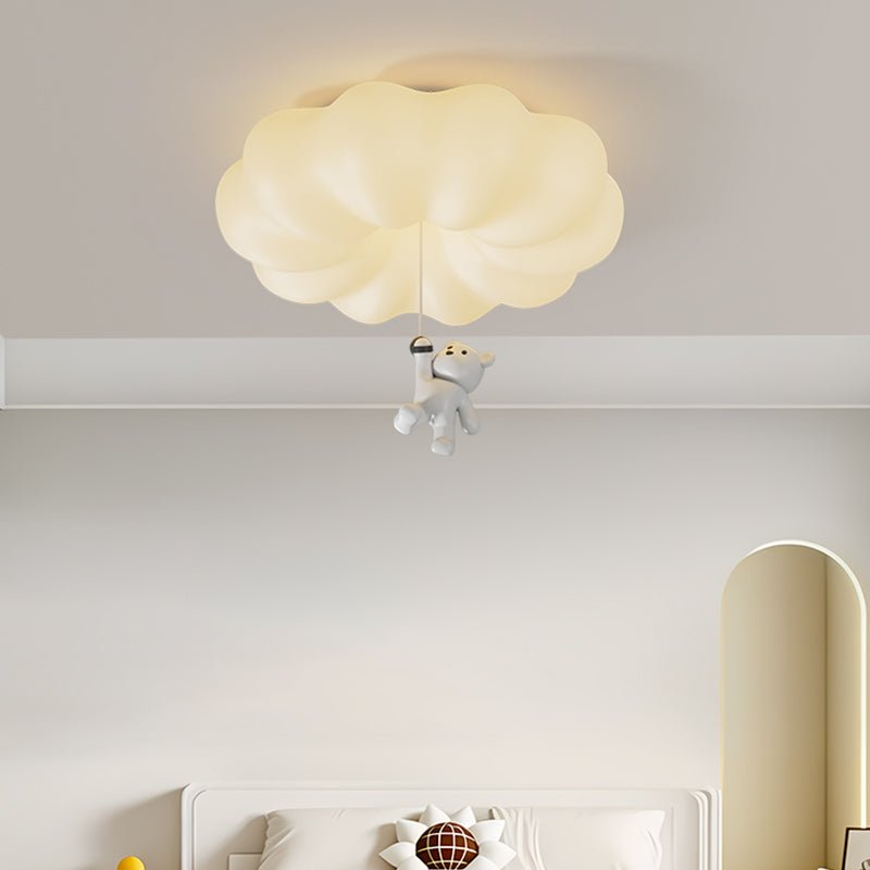 Civarion lámpara de techo de estilo clásico nube Bear de resina